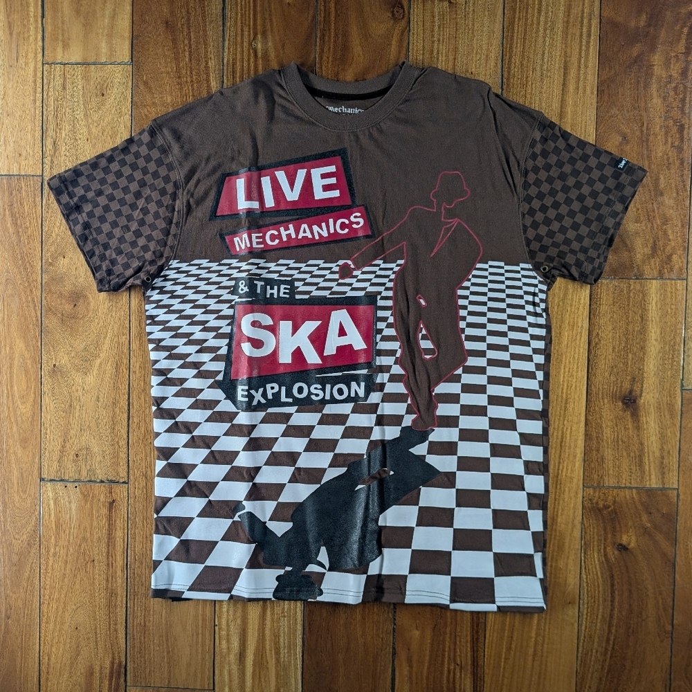 Live Mechanics Vintage Ska Explosion T-shirt (L)